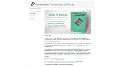 Desktop Screenshot of independentcommissiononturkey.org